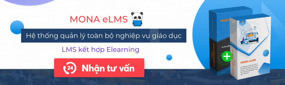 Phần mềm hỗ trợ quản lý lớp học Mona eLMS