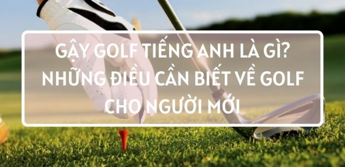 Gậy golf tiếng anh là gì? Những điều cần biết về golf cho người mới