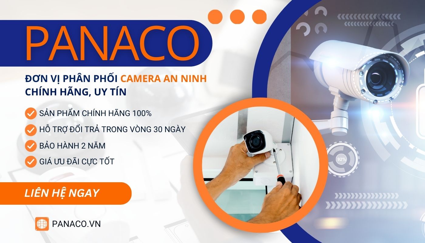 Công ty phân phối và lắp đặt camera PANACO