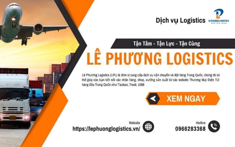 công ty nhập hàng trung quốc Lê Phương Logistics