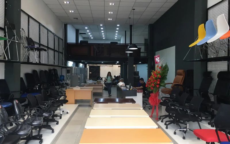 showroom nội thất văn phòng Xuân Hòa