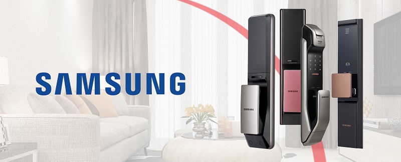 xuất xứ khóa cửa điện tử samsung